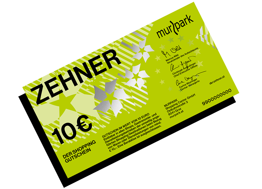Zehner Gutschein