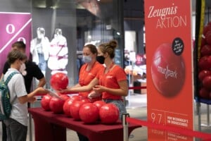 Zeugnisaktion im MURPARK